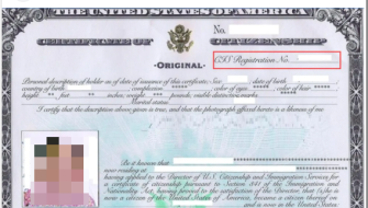 为12岁小朋友成功申请N-600公民纸 免除政府1385美元申请费用